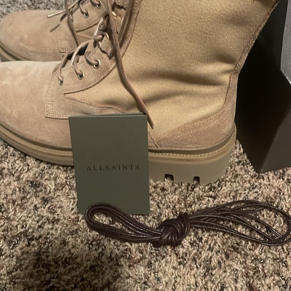 All Saints Canvas/Suede Beth Boot in Sand
Women's Size 40 - Picture 12 of 12
